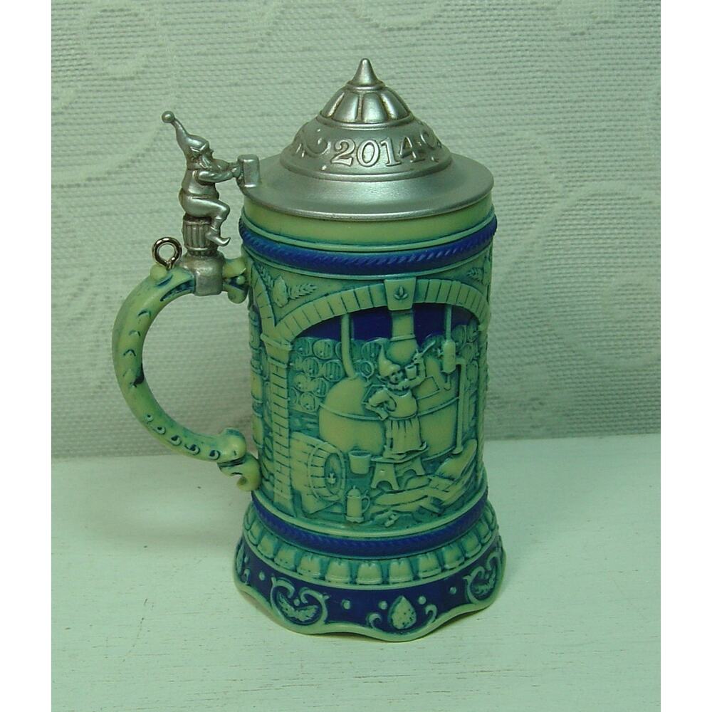 HALLMARK ORNAMENT-BEER STEIN FROM 2014-WITH BOX - Picture 3 of 5
